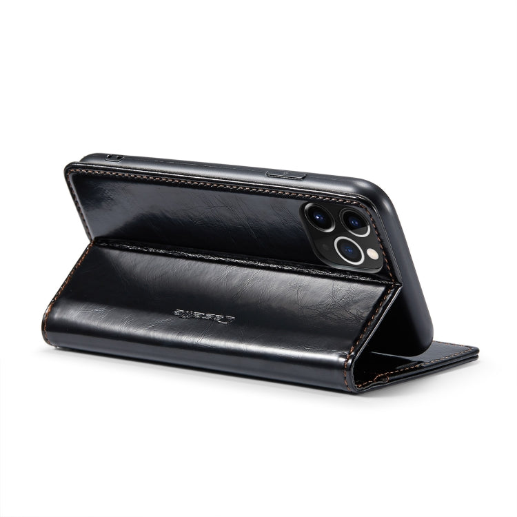 For iPhone 11 Pro CaseMe 003 Crazy Horse Texture Leather Phone Case