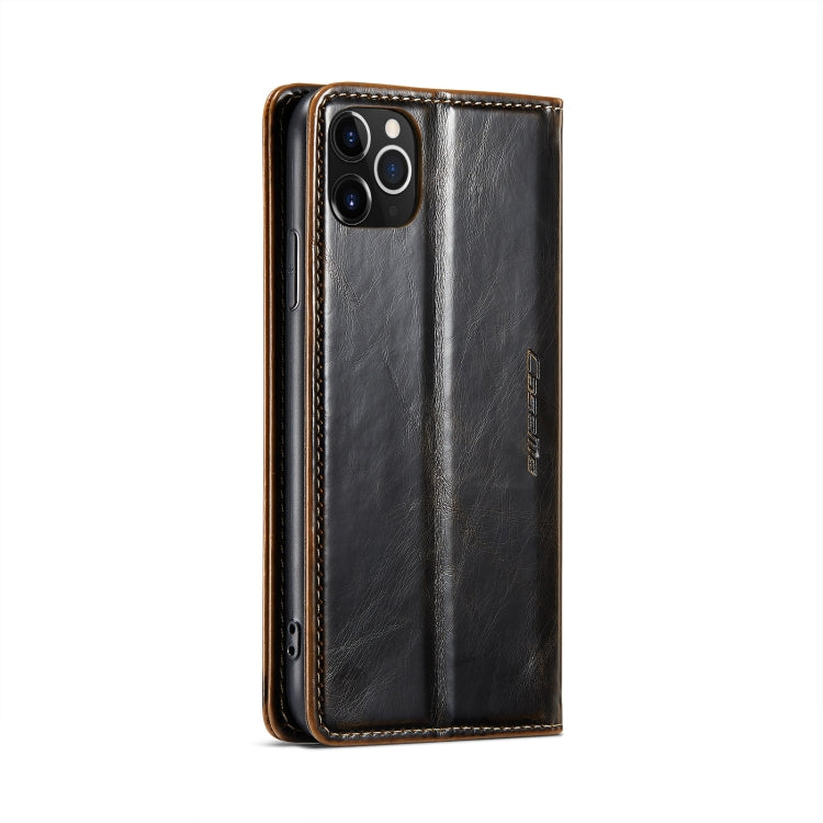 For iPhone 11 Pro CaseMe 003 Crazy Horse Texture Leather Phone Case
