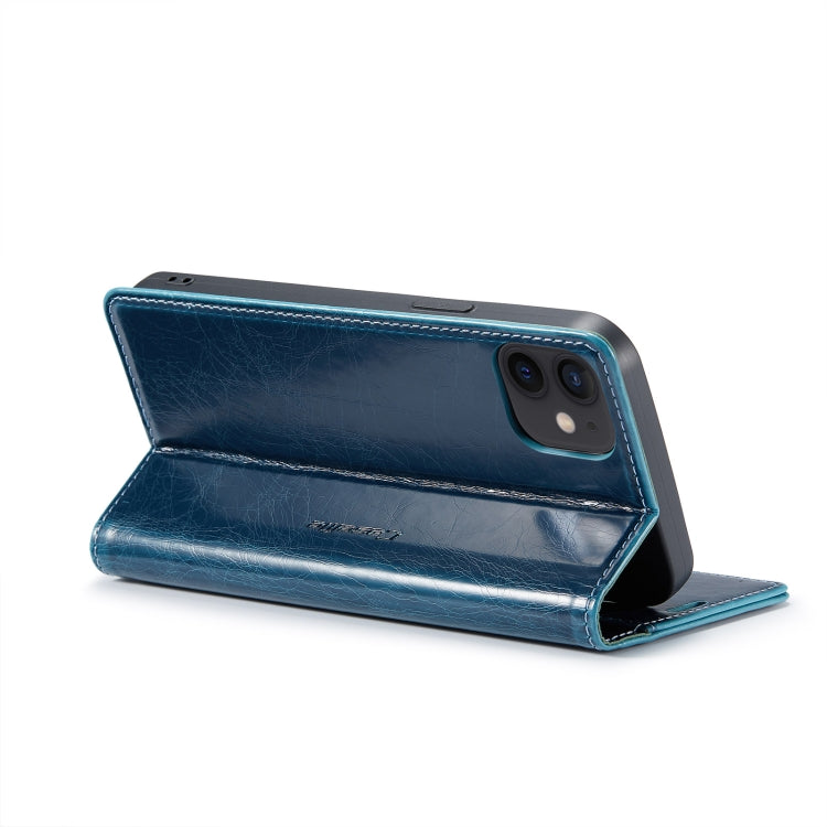 For iPhone 12 mini CaseMe 003 Crazy Horse Texture Leather Phone Case