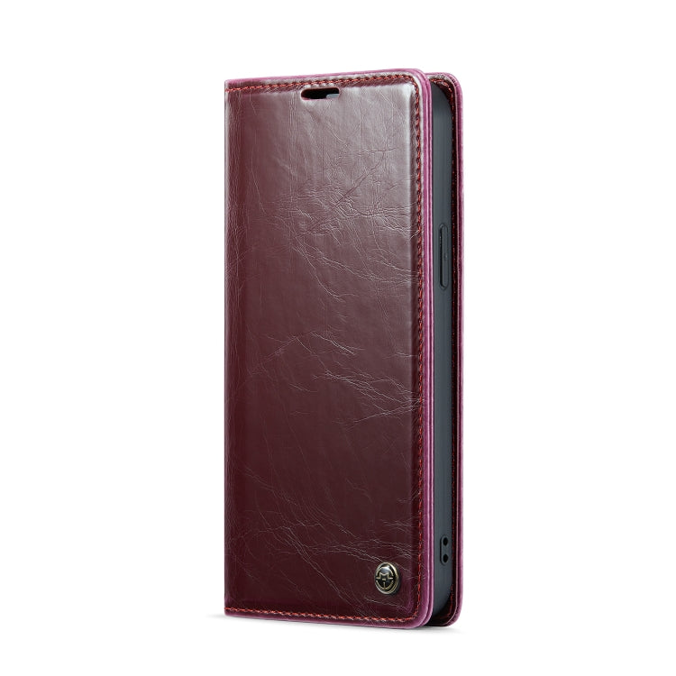 For iPhone 12 mini CaseMe 003 Crazy Horse Texture Leather Phone Case