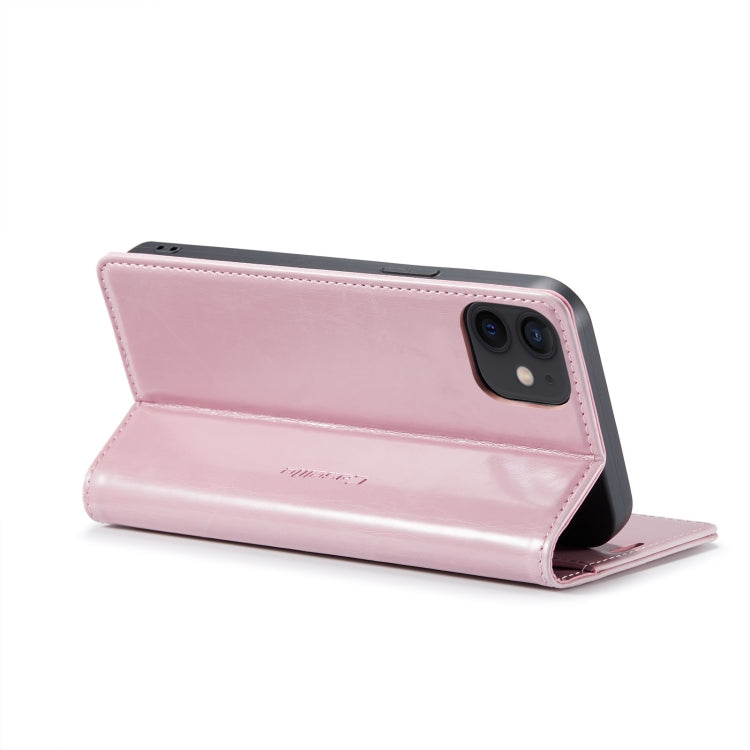 For iPhone 12 mini CaseMe 003 Crazy Horse Texture Leather Phone Case