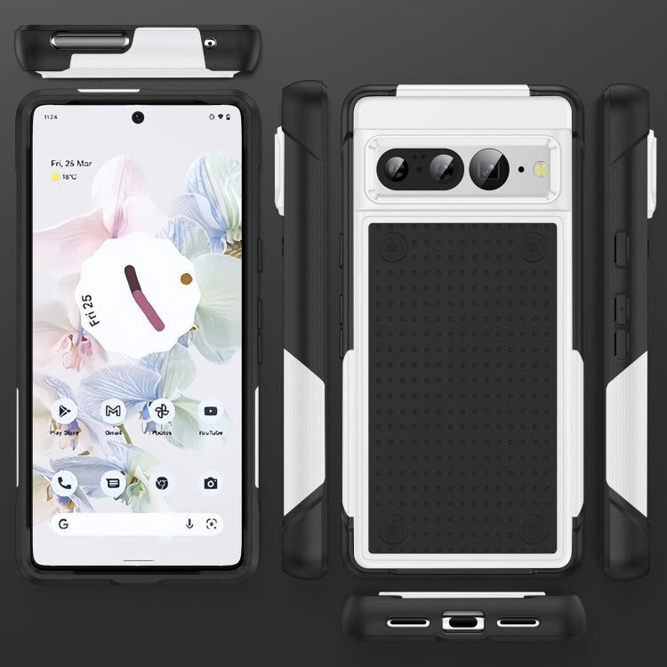 For Google Pixel 7 Pro 5G PC + TPU Shockproof Protective Phone Case