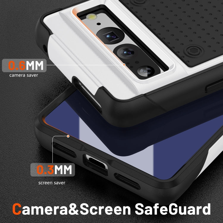 For Google Pixel 7 Pro 5G PC + TPU Shockproof Protective Phone Case
