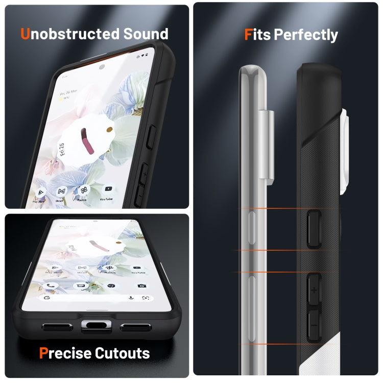For Google Pixel 7 Pro 5G PC + TPU Shockproof Protective Phone Case