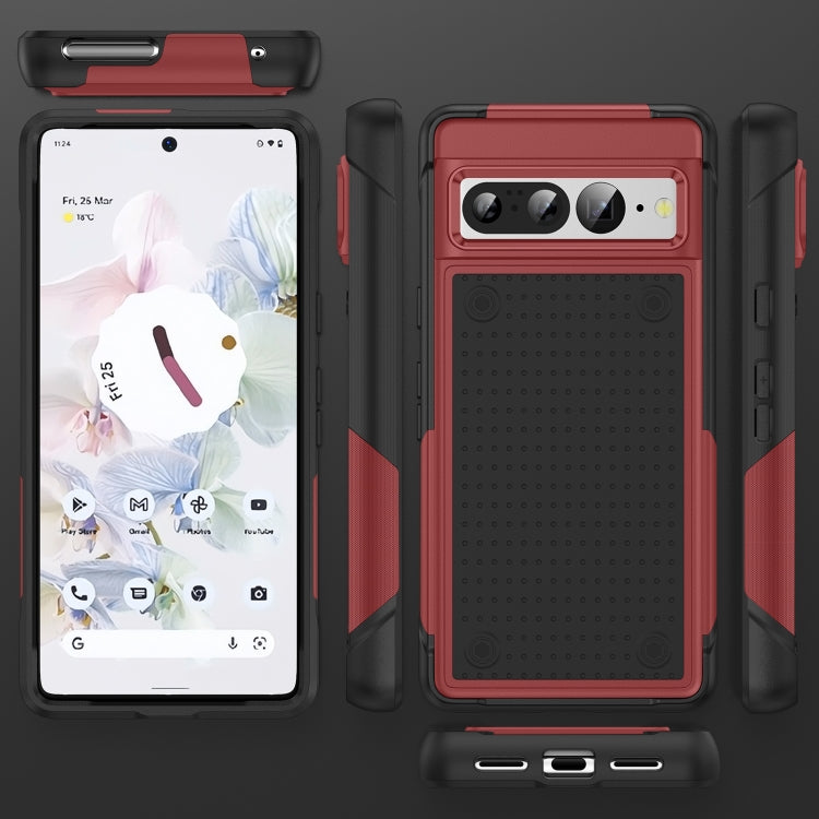 For Google Pixel 7 Pro 5G PC + TPU Shockproof Protective Phone Case