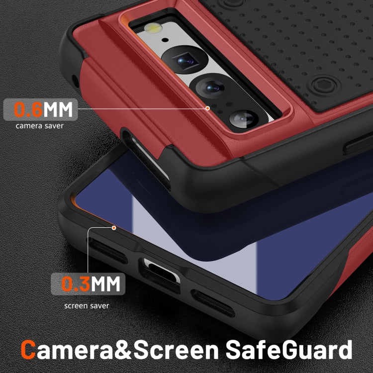For Google Pixel 7 Pro 5G PC + TPU Shockproof Protective Phone Case