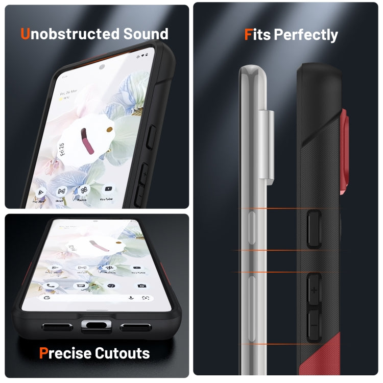 For Google Pixel 7 Pro 5G PC + TPU Shockproof Protective Phone Case