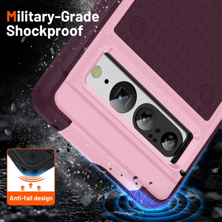 For Google Pixel 7 Pro 5G PC + TPU Shockproof Protective Phone Case