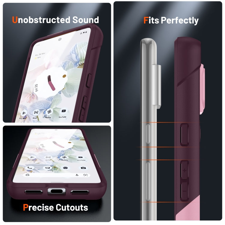 For Google Pixel 7 Pro 5G PC + TPU Shockproof Protective Phone Case