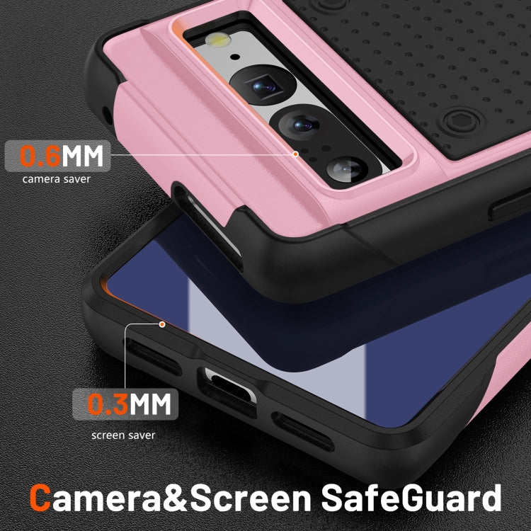 For Google Pixel 7 Pro 5G PC + TPU Shockproof Protective Phone Case