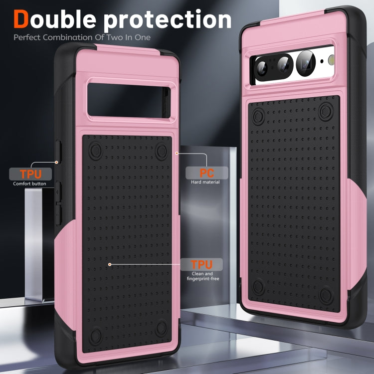 For Google Pixel 7 Pro 5G PC + TPU Shockproof Protective Phone Case
