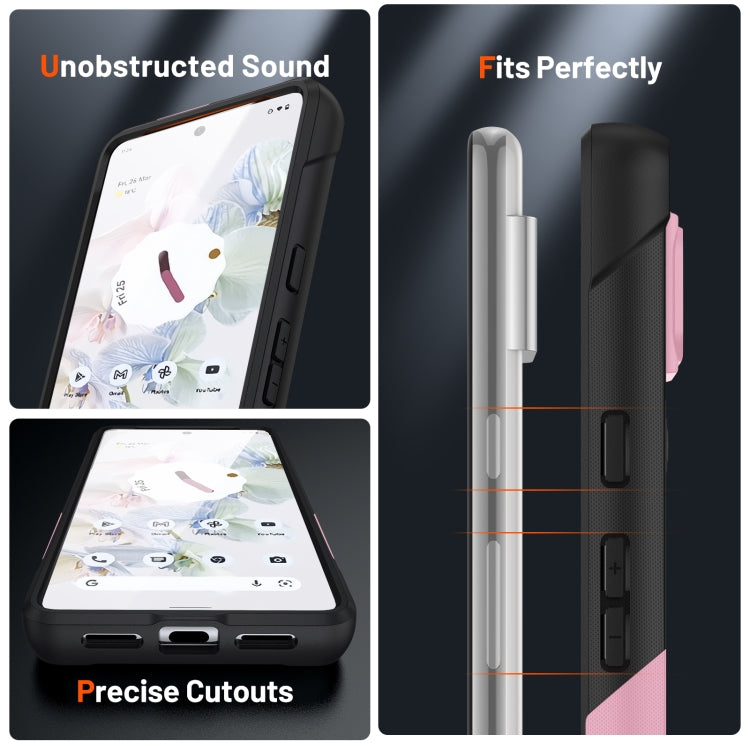 For Google Pixel 7 Pro 5G PC + TPU Shockproof Protective Phone Case