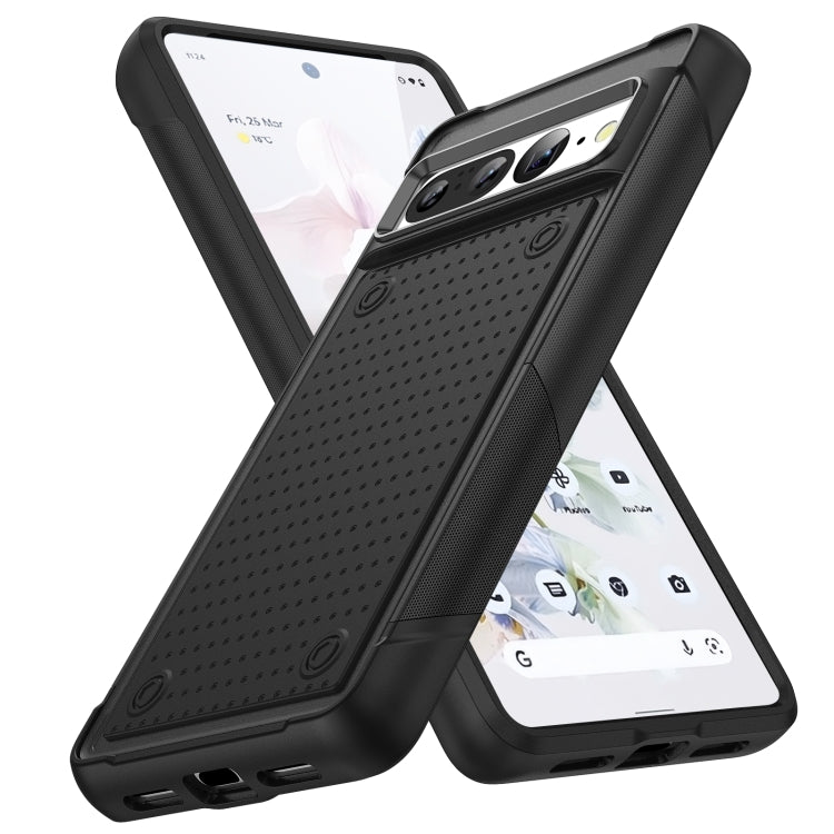 For Google Pixel 7 Pro 5G PC + TPU Shockproof Protective Phone Case