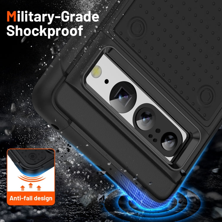 For Google Pixel 7 Pro 5G PC + TPU Shockproof Protective Phone Case