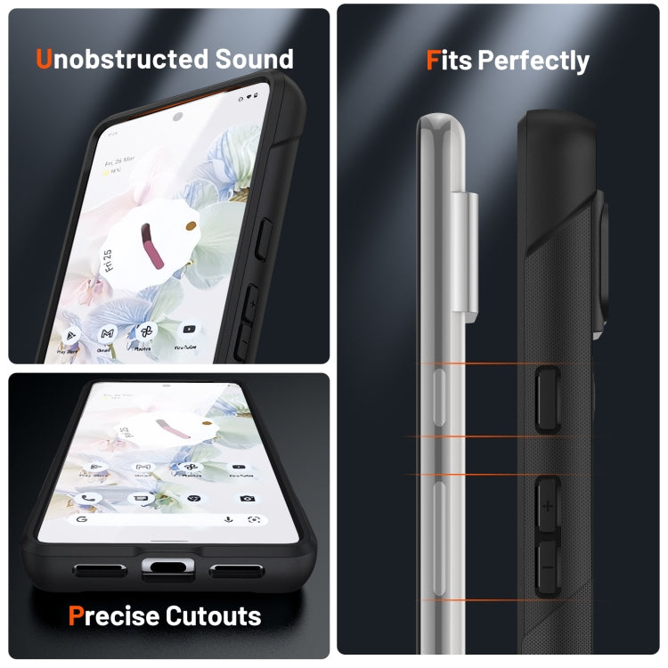 For Google Pixel 7 Pro 5G PC + TPU Shockproof Protective Phone Case