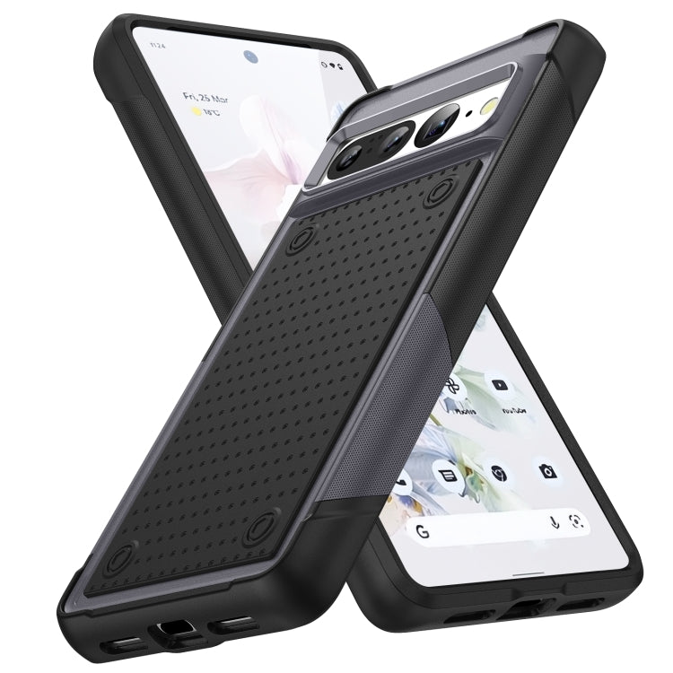 For Google Pixel 7 Pro 5G PC + TPU Shockproof Protective Phone Case
