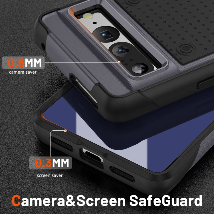 For Google Pixel 7 Pro 5G PC + TPU Shockproof Protective Phone Case