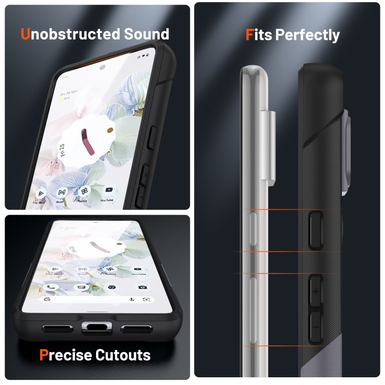 For Google Pixel 7 Pro 5G PC + TPU Shockproof Protective Phone Case