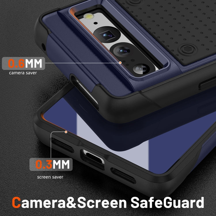 For Google Pixel 7 Pro 5G PC + TPU Shockproof Protective Phone Case