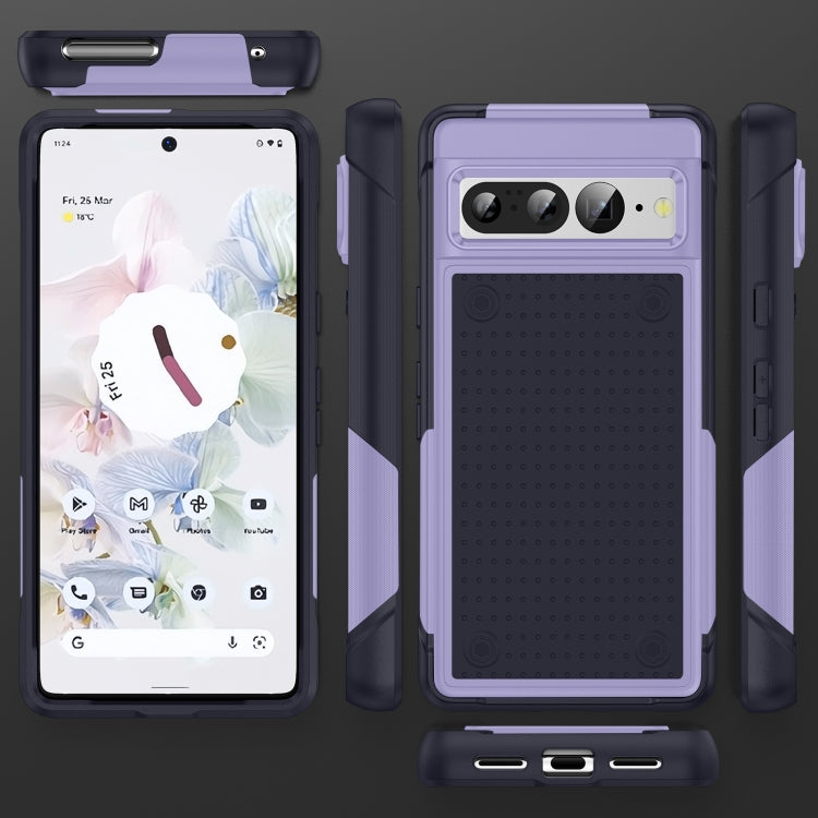 For Google Pixel 7 Pro 5G PC + TPU Shockproof Protective Phone Case