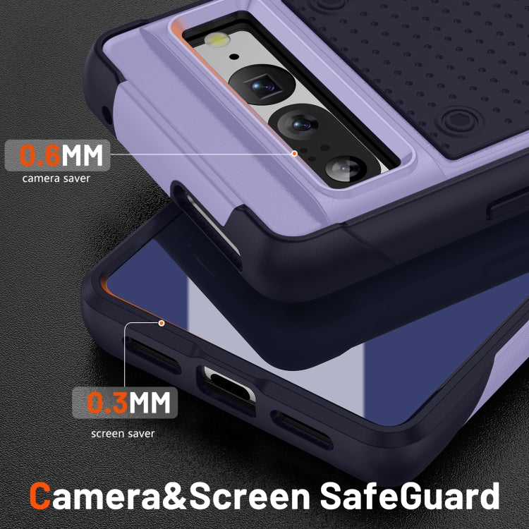 For Google Pixel 7 Pro 5G PC + TPU Shockproof Protective Phone Case