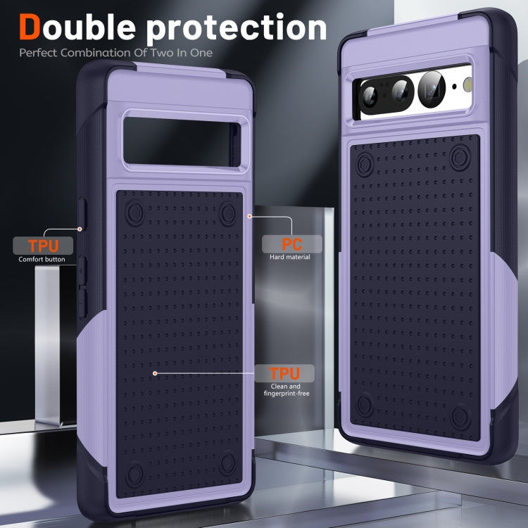 For Google Pixel 7 Pro 5G PC + TPU Shockproof Protective Phone Case