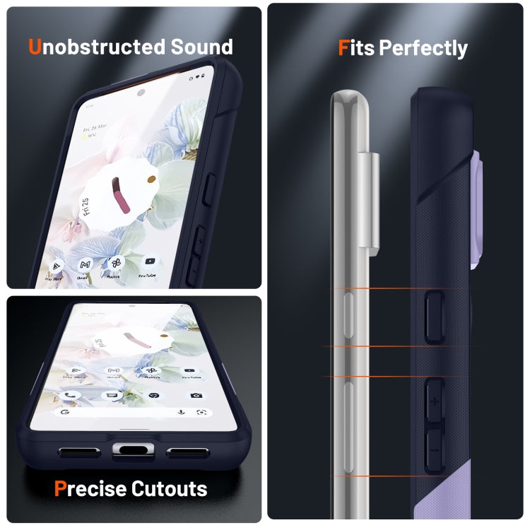 For Google Pixel 7 Pro 5G PC + TPU Shockproof Protective Phone Case