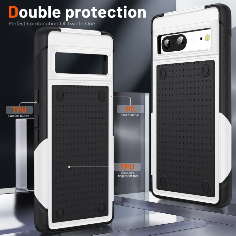 For Google Pixel 7 5G PC + TPU Shockproof Protective Phone Case