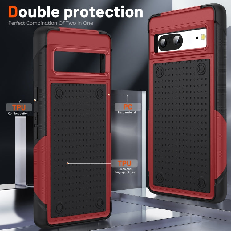 For Google Pixel 7 5G PC + TPU Shockproof Protective Phone Case