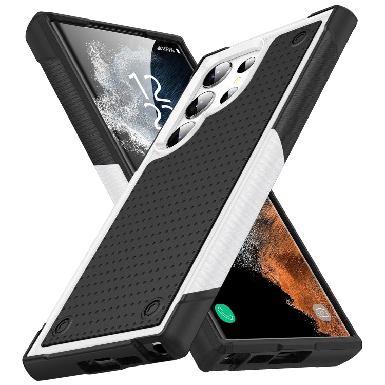 For Samsung Galaxy S23 Ultra 5G PC + TPU Shockproof Protective Phone Case