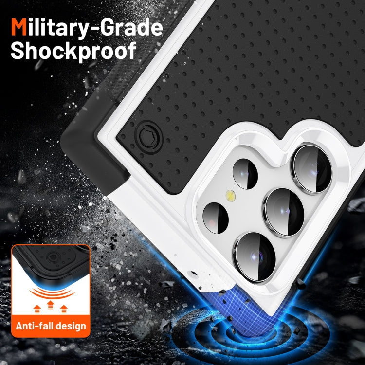 For Samsung Galaxy S23 Ultra 5G PC + TPU Shockproof Protective Phone Case