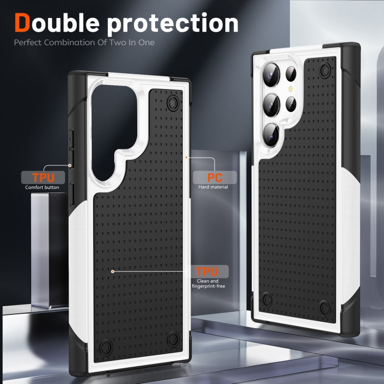 For Samsung Galaxy S23 Ultra 5G PC + TPU Shockproof Protective Phone Case