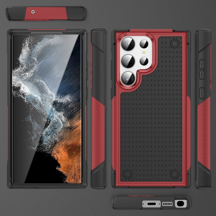 For Samsung Galaxy S23 Ultra 5G PC + TPU Shockproof Protective Phone Case