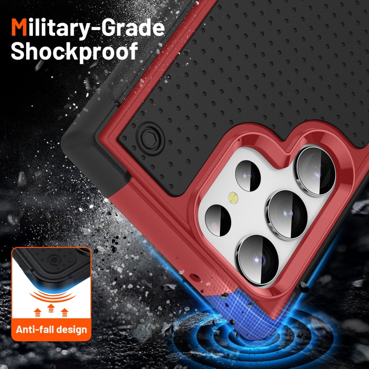 For Samsung Galaxy S23 Ultra 5G PC + TPU Shockproof Protective Phone Case