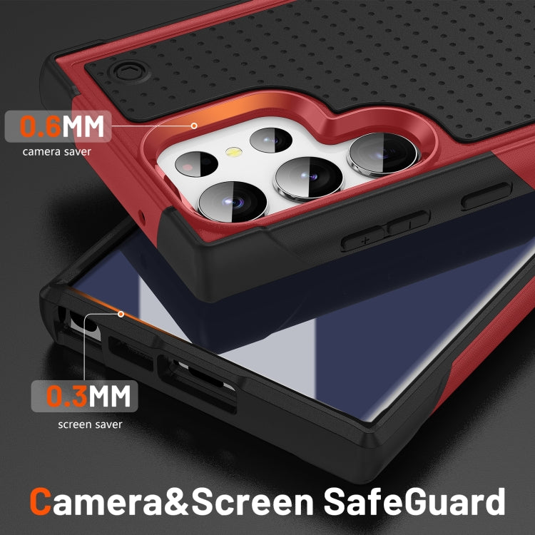 For Samsung Galaxy S23 Ultra 5G PC + TPU Shockproof Protective Phone Case