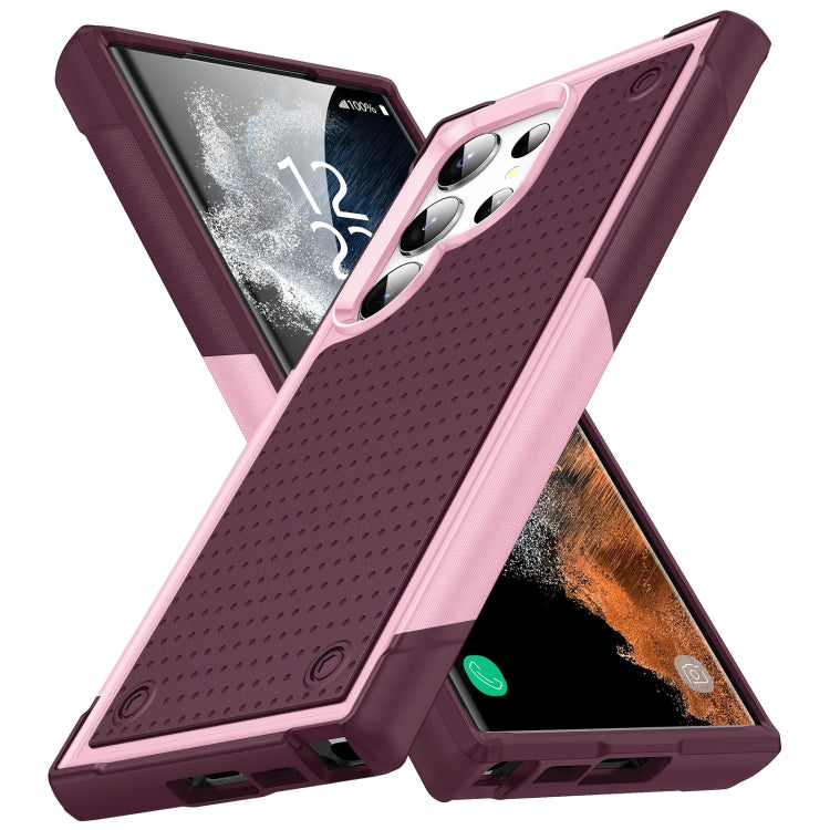 For Samsung Galaxy S23 Ultra 5G PC + TPU Shockproof Protective Phone Case