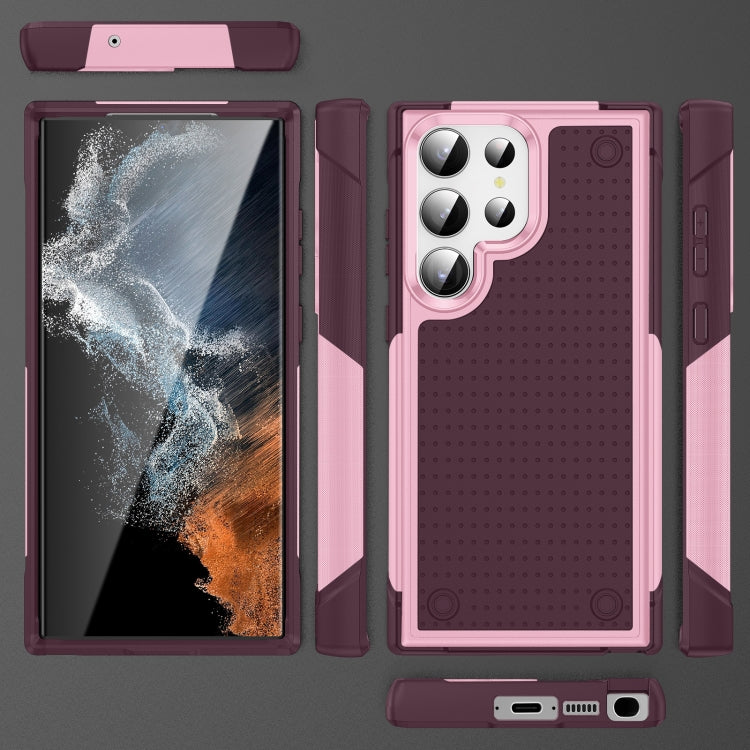 For Samsung Galaxy S23 Ultra 5G PC + TPU Shockproof Protective Phone Case