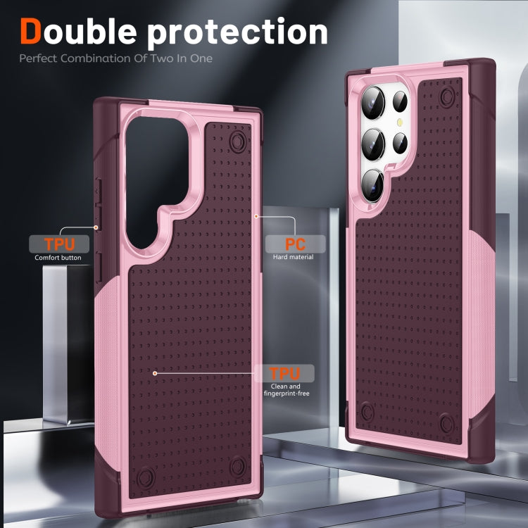 For Samsung Galaxy S23 Ultra 5G PC + TPU Shockproof Protective Phone Case