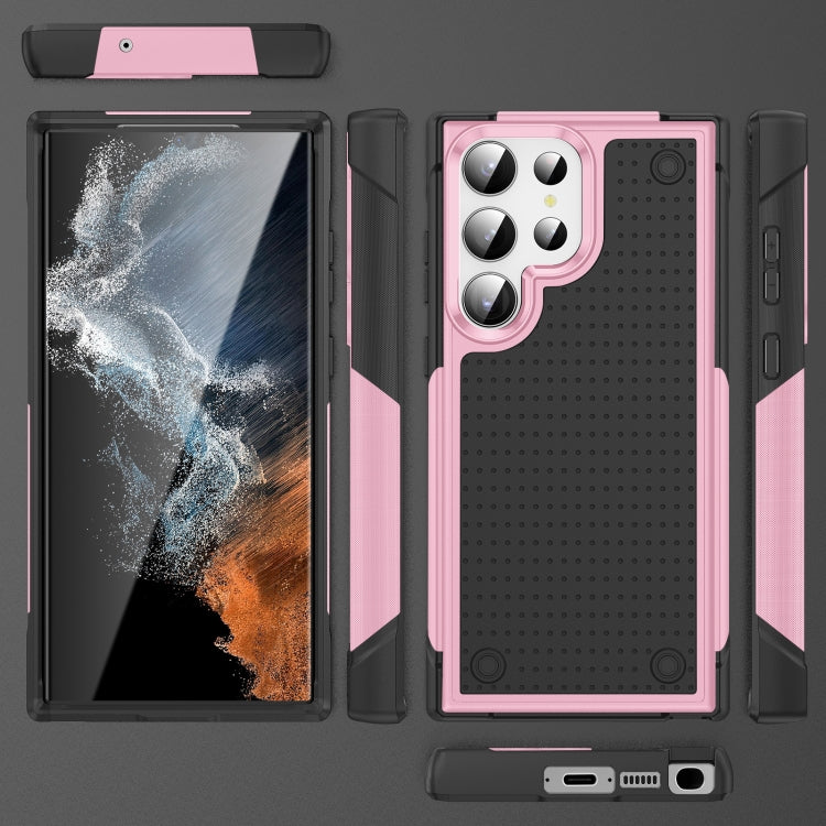 For Samsung Galaxy S23 Ultra 5G PC + TPU Shockproof Protective Phone Case