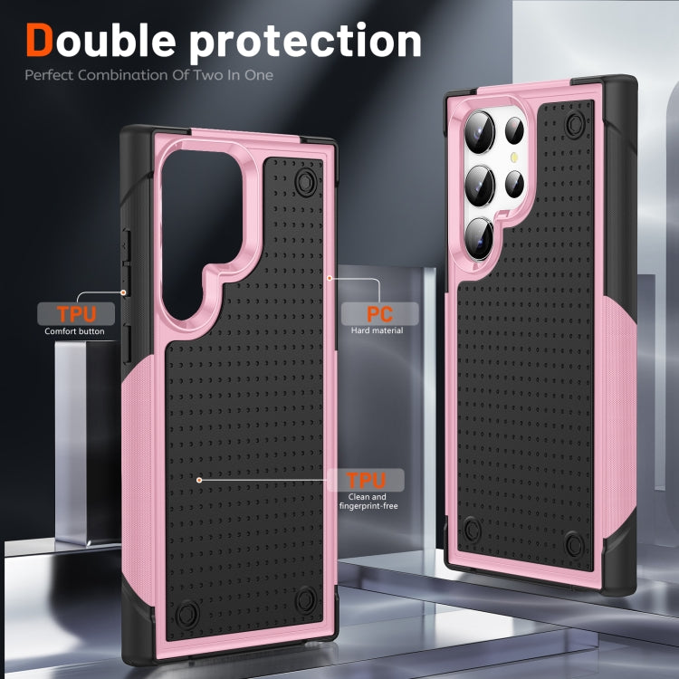 For Samsung Galaxy S23 Ultra 5G PC + TPU Shockproof Protective Phone Case