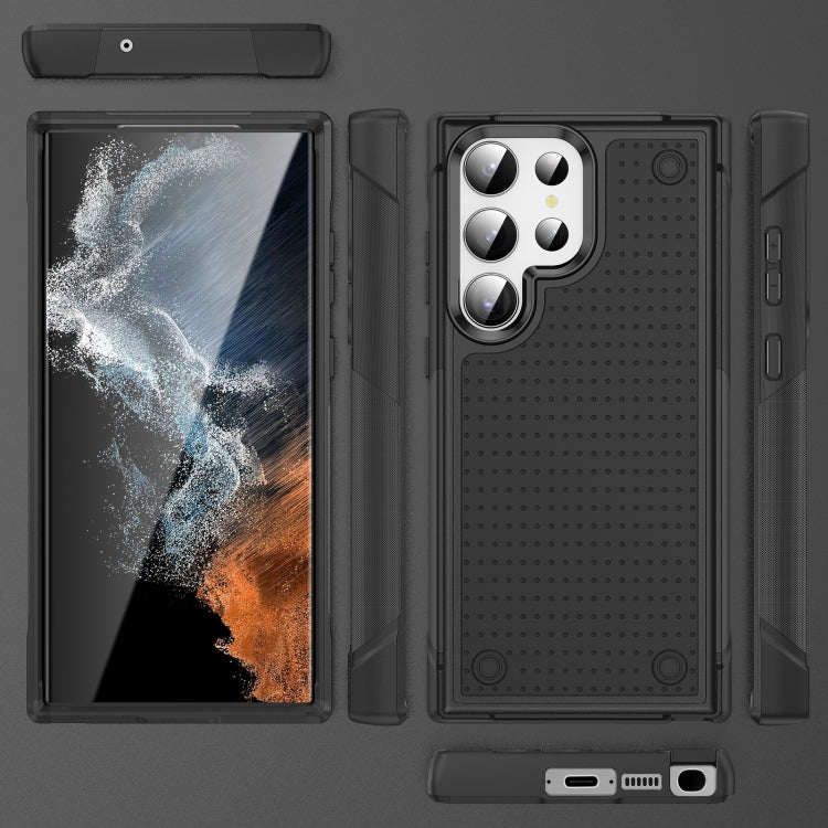 For Samsung Galaxy S23 Ultra 5G PC + TPU Shockproof Protective Phone Case