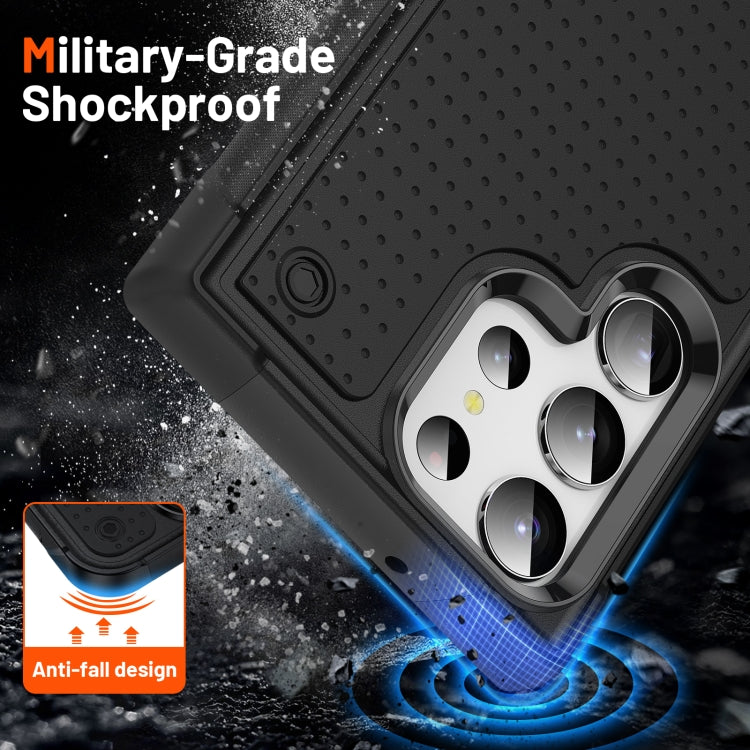 For Samsung Galaxy S23 Ultra 5G PC + TPU Shockproof Protective Phone Case