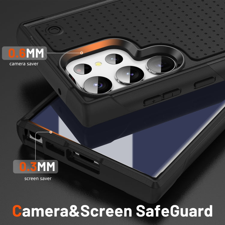 For Samsung Galaxy S23 Ultra 5G PC + TPU Shockproof Protective Phone Case