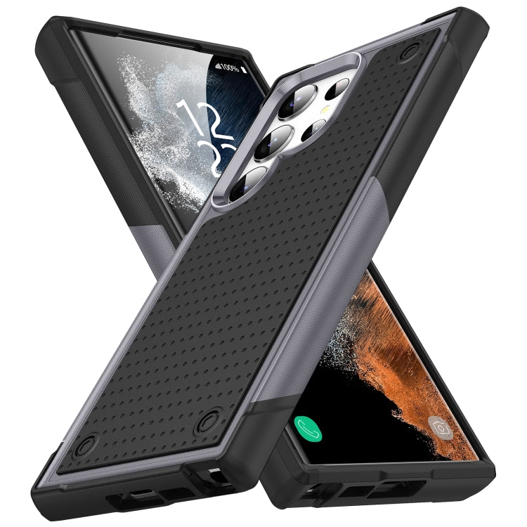 For Samsung Galaxy S23 Ultra 5G PC + TPU Shockproof Protective Phone Case
