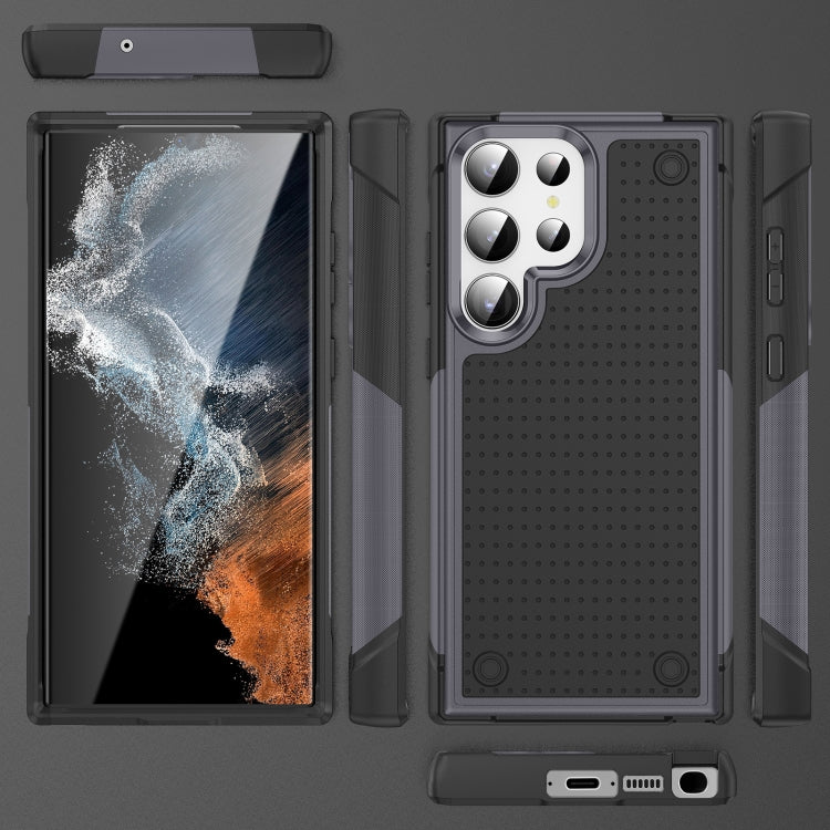For Samsung Galaxy S23 Ultra 5G PC + TPU Shockproof Protective Phone Case