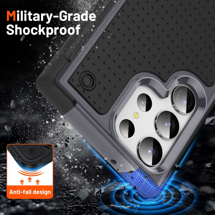 For Samsung Galaxy S23 Ultra 5G PC + TPU Shockproof Protective Phone Case