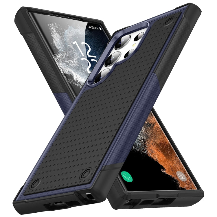 For Samsung Galaxy S23 Ultra 5G PC + TPU Shockproof Protective Phone Case