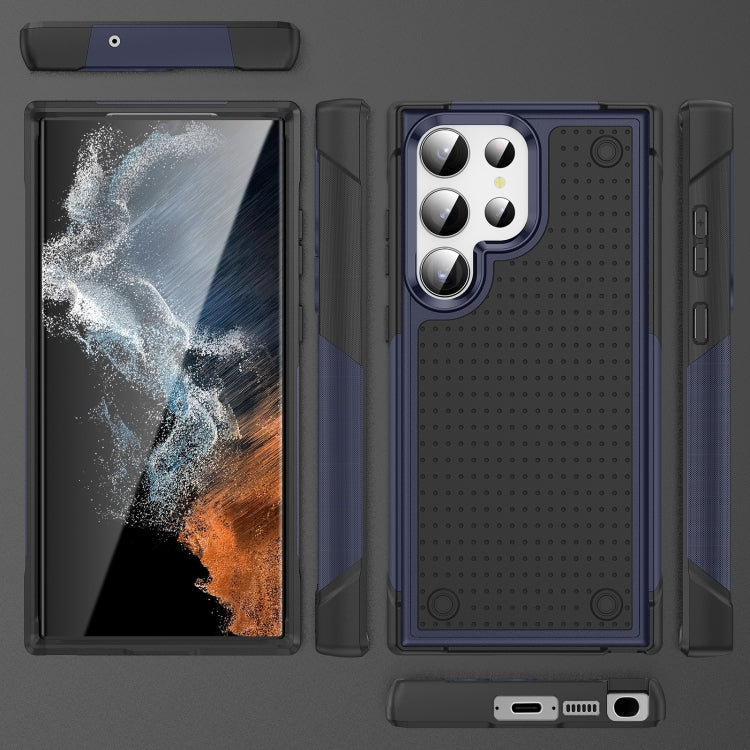 For Samsung Galaxy S23 Ultra 5G PC + TPU Shockproof Protective Phone Case