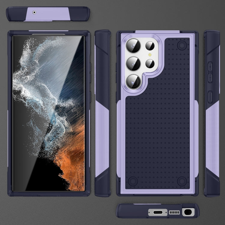 For Samsung Galaxy S23 Ultra 5G PC + TPU Shockproof Protective Phone Case