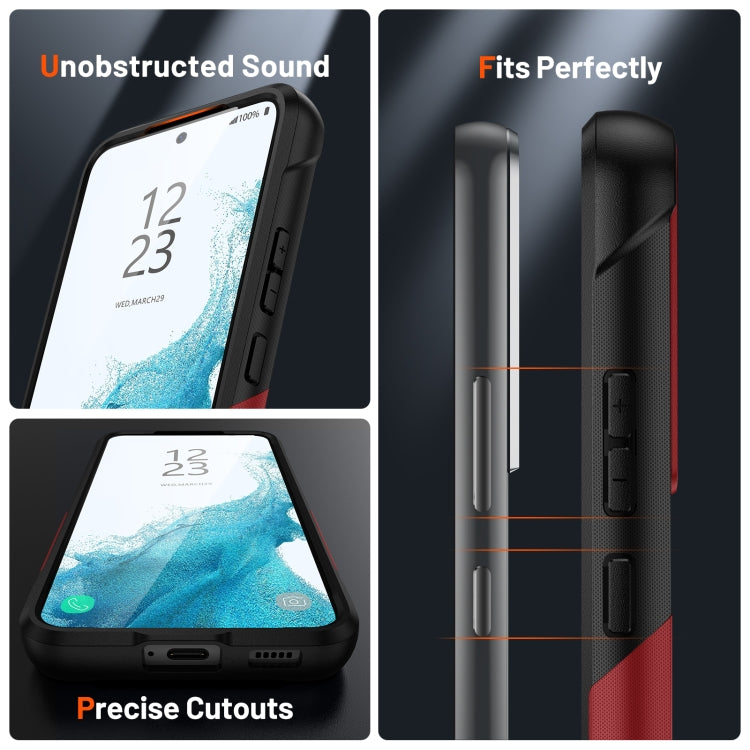 For Samsung Galaxy S22+ 5G PC + TPU Shockproof Protective Phone Case